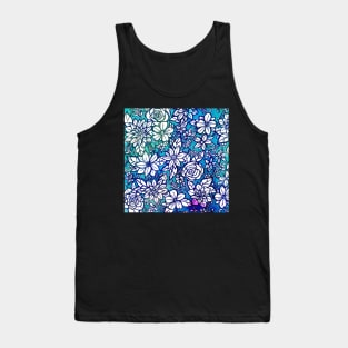 Watercolor Floral Tank Top